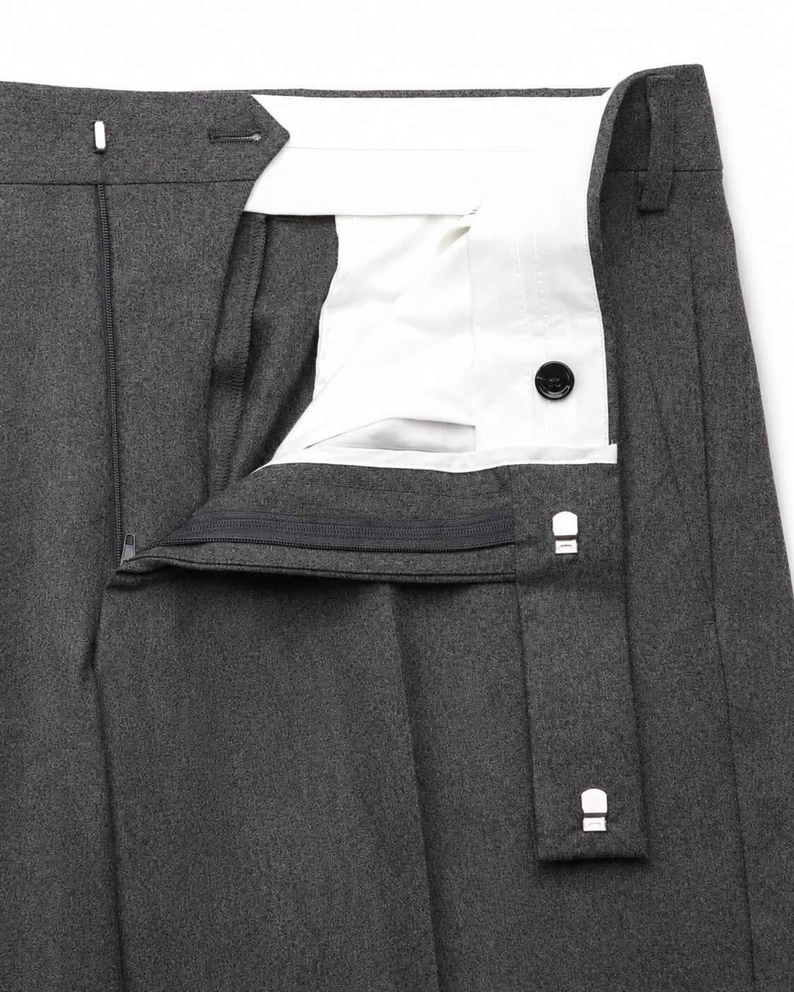 Wool trousers made of virgin wool and cashmere