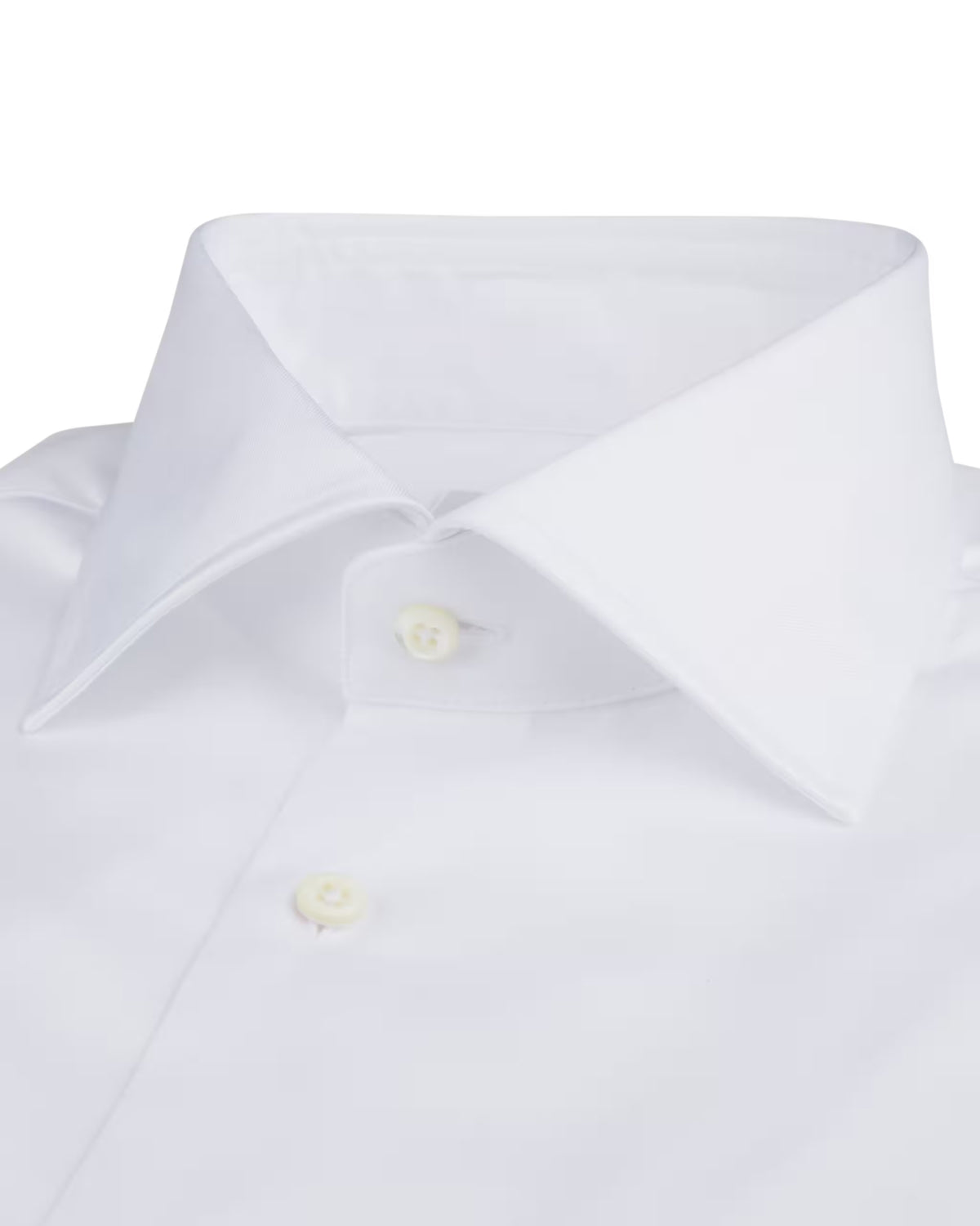 Twill Hemd Weiß Regular