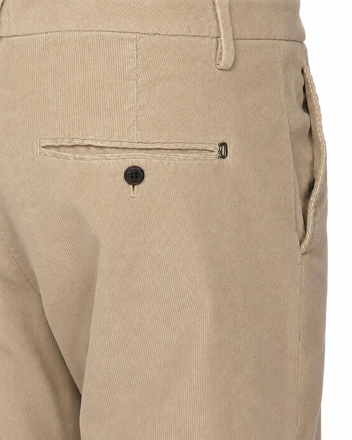 Cotton corduroy trousers