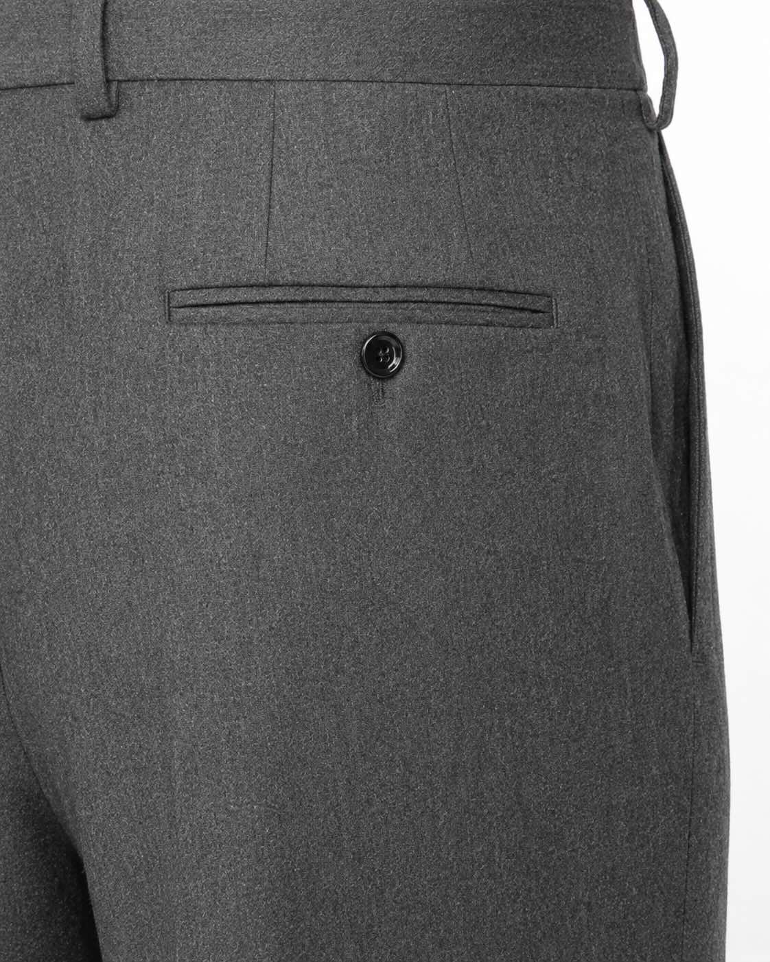 Wool trousers made of virgin wool and cashmere