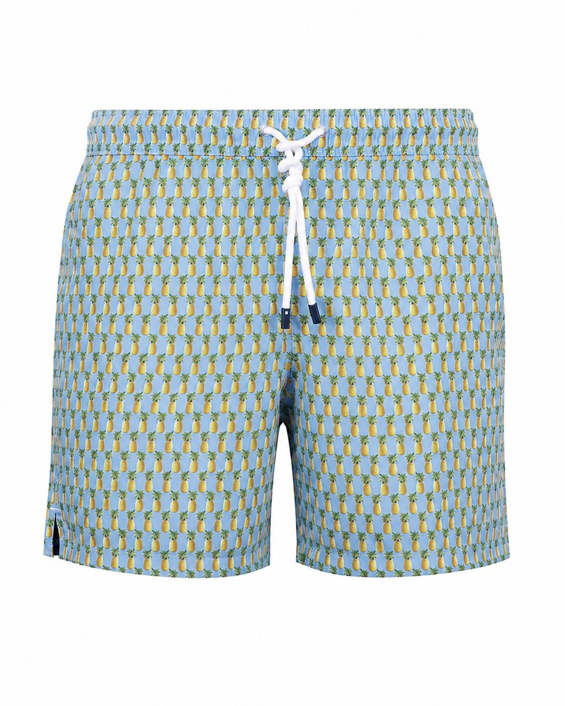Badeshorts Airstop Slim Fit mit Allover-Print