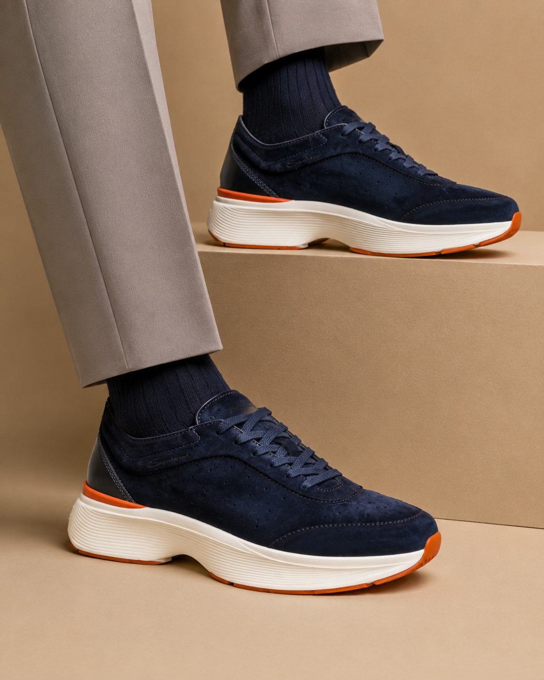 Bounce sneakers in suede