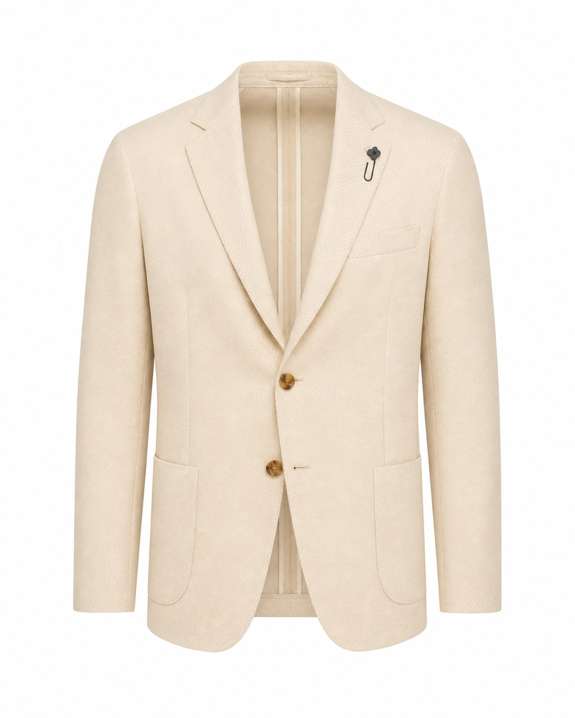 Jacket, virgin wool, cotton, slim fit